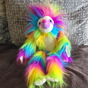 Shaggimals Rainbow Sloth Plush Toy